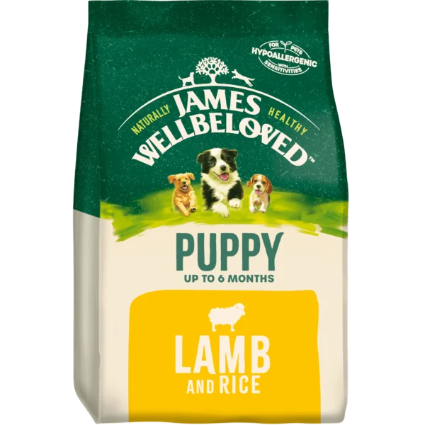 James Wellbeloved Dry Dog Food Puppy Lamb & Rice