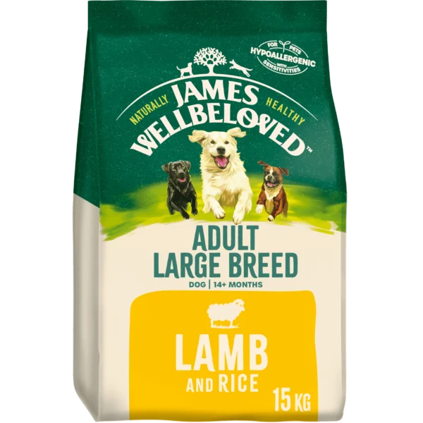 James Wellbeloved Dog Adult Large Breed Lamb & Rice