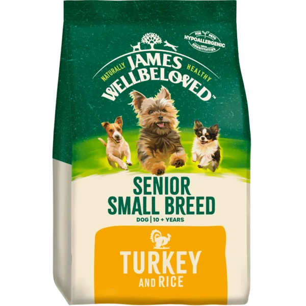 James Wellbeloved Dog Senior Small Breed Turkey & Rice