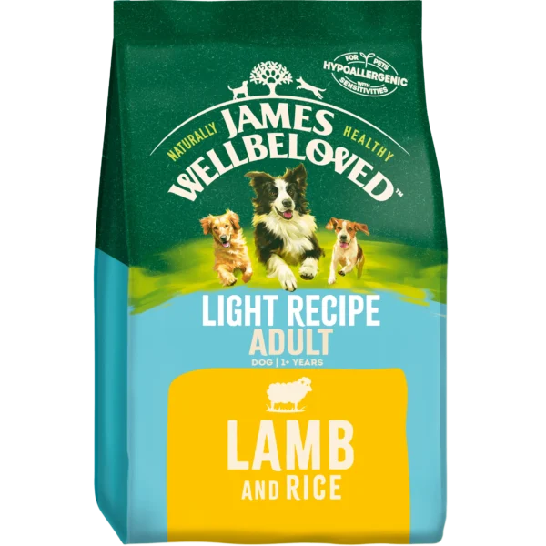 James Wellbeloved Dry Dog Food Adult Light Lamb & Rice