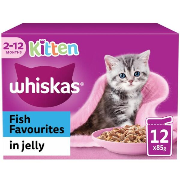Whiskas Kitten Fish in Jelly