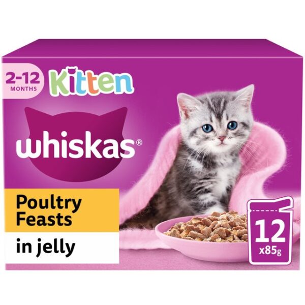 Whiskas Kitten Poultry in Jelly