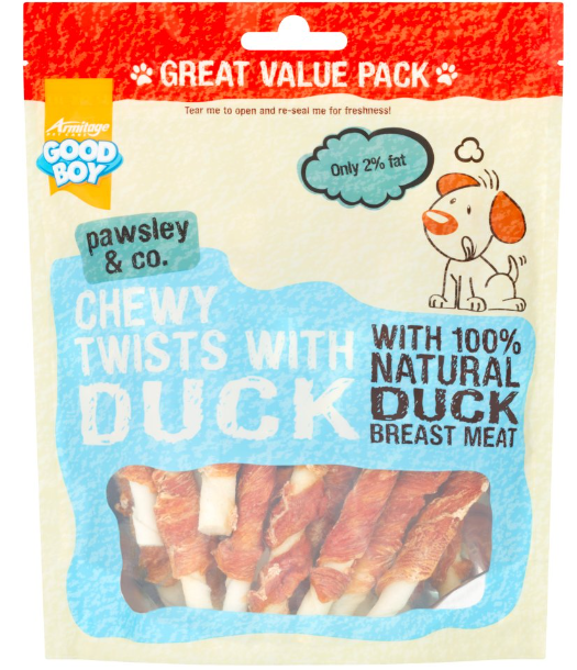 Good Boy Chewy Duck Twists 320g