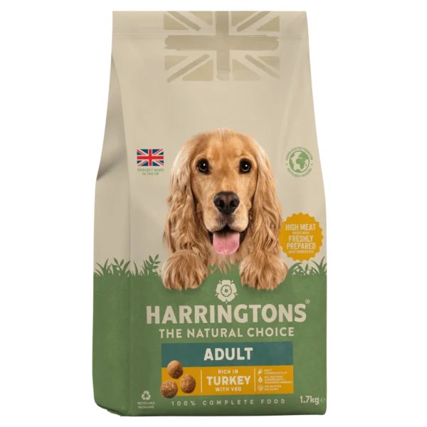 Harringtons Adult Dry Dog Food Turkey & Veg