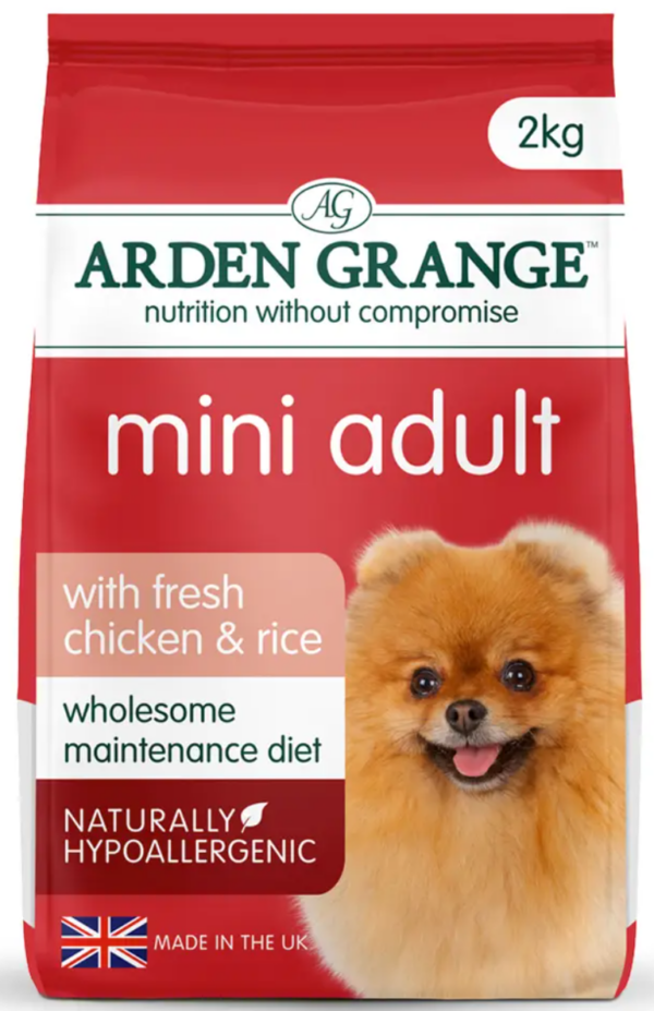Arden Grange Dry Dog Food Mini Adult Chicken & Rice