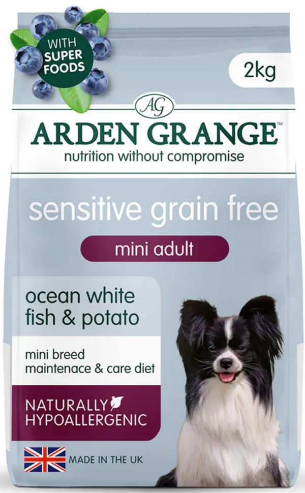 Arden Grange Sensitive Mini Adult Ocean Fish & White Potato