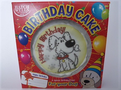 Hatchwell Dog Birthday Cake Biscuit Treat