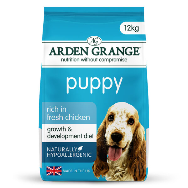 Arden Grange Puppy Junior Dry Dog Food Chicken & Rice Hypoallergenic