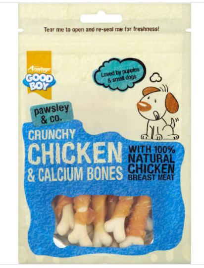 Good Boy Chicken & Calcium Bones 100g