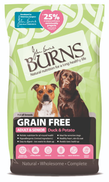 Burns Grain Free Adult Duck & Potato