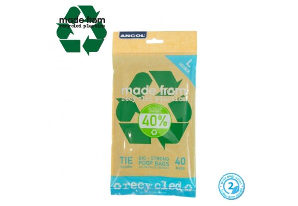 Ancol Made From Flat Pack Poop Bags – 40 Eco-Friendly Bags